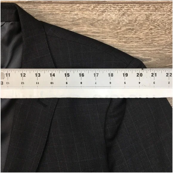 JB BRITCHES Mens Blazer Sport Coat Casual Jacket Size 46R Two Button‎ Wool Suit